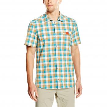 SALEWA Hemd Valparola Dry M Short Sleeve Shirt - Camisa/Camiseta para Hombre, Color Multicolor