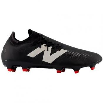 New Balance Furon V7+ Pro FG Soccer Cleats - Black/White/Red, Size 9 D