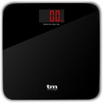 TM Electron TMPBS031 - Báscula de baño digital, display XXL retroiluminado, color negro