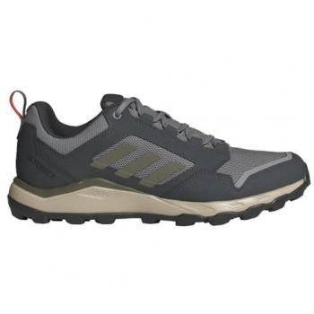 Zapatillas de trail running adidas Terrex Tracerocker 2.0 para hombre, color gris sólido/estrato oliva/carbono, talla 44 EU