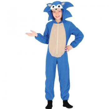 Disfraz de Pijama Erizo Azul para niños