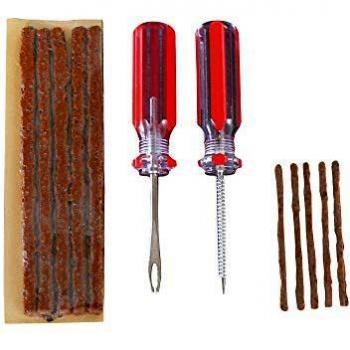 MaXi Tubeless Tyre Repair Kit with Tools and Patches