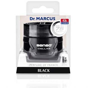 Ambientador Gel Elegante Senso Deluxe Negro - 50ml - Aroma Agradable