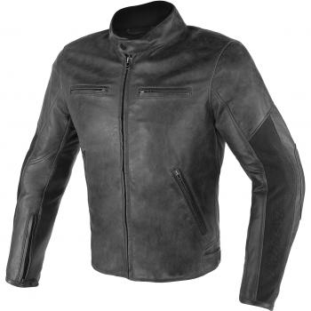 Dainese Chaqueta de piel, Negro, Talla 50