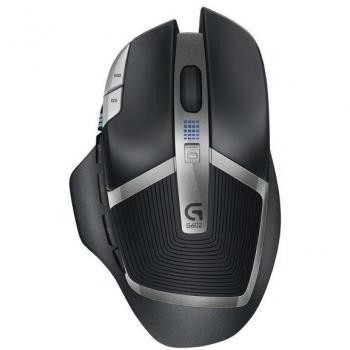 Logitech G602 Ratón Gaming Inalámbrico, 2500 DPI, Respuesta 2ms, Sensor Delta Zero, 11 Botones Programables, Receptor USB, 2 Pilas AA, Compatible con PC/Mac