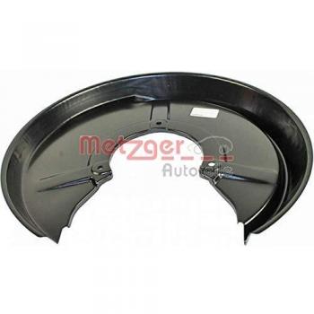 Chapa protectora contra salpicaduras para disco de freno trasero derecho Audi A4 METZGER 6115110