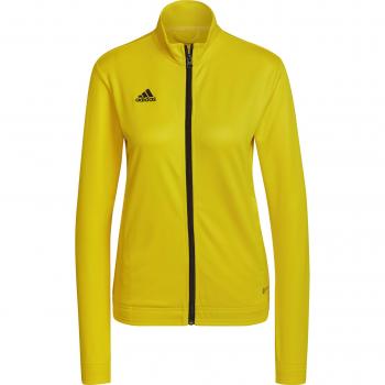 Chaqueta de fútbol adidas Entrada 22 mujer amarillo