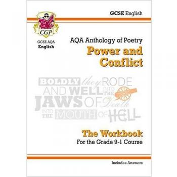 Cuaderno de Ejercicios de Literatura Inglesa GCSE AQA: Antología de Poder y Conflicto (Incluye Respuestas) - CGP Books