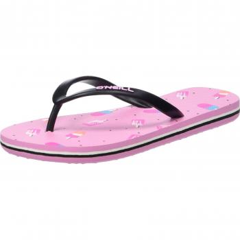 O'NEILL FG Moya Flip Flops, Zapatos de Playa y Piscina Niños, Red AOP, 33 EU