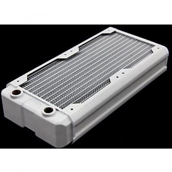 Black Ice Nemesis GTX 240 Radiator - Satin White