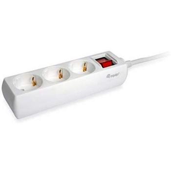 Equip Regleta de Alimentación con Interruptor, Multicolor, Talla Única