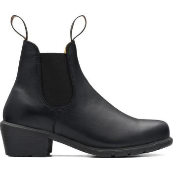 Blundstone Women's 1671 Black Leather Heeled Chelsea Boots - Water-Resistant, Size UK 7.5