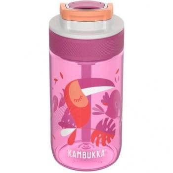 Kambukka Lagoon 400ml Toekan Love Botella de Agua para Niños Unisex