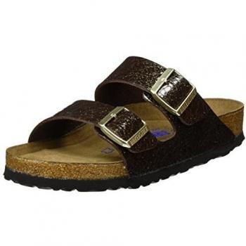 Birkenstockarizona Birko-Flor - Mules Mujer, Color marrón, Talla 37