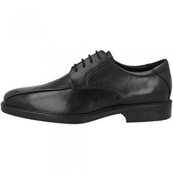 Geox Brandolf Men's Lace-Up Dress Shoes - Black