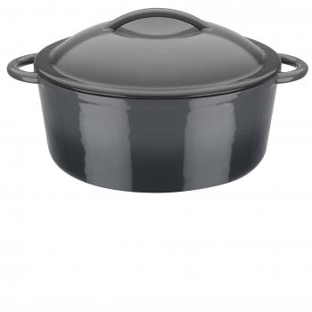Olla de Gusseisen Grey Shadow 24 cm, 4,0 L, Inducción, Color Gris