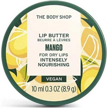 The Body Shop Mango Lip Butter 10 ml - Bálsamo Labial con Hidratación Intensa y Aroma a Mango