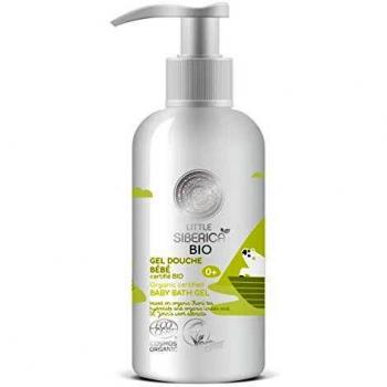 Natura Siberica Little Siberica. Gel de baño certificado orgánico para bebés, 250 ml