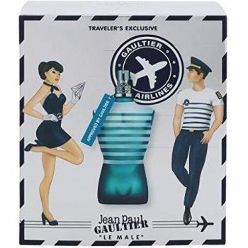 Jean Paul Gaultier Le Male Men 2 Pc Gift Set Edt 125ml Spray and Edt 20ml Travel Spray
