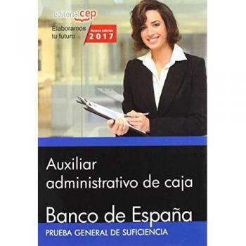 Auxiliar administrativo de caja. Banco de España. Prueba general de suficiencia