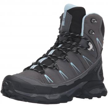 Salomon X Ultra Trek GTX W, Botas de Senderismo para Mujer, Gris