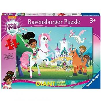 Puzzle Gigante de Suelo Nella la Princesa Caballero - 24 Piezas Ravensburger