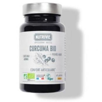Cápsulas de Cúrcuma y Pimienta Negra Bio 60 cápsulas - Nutrivie