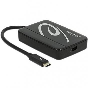 Adaptador DeLOCK 62709 Thunderbolt 3 a Thunderbolt 2 Negro