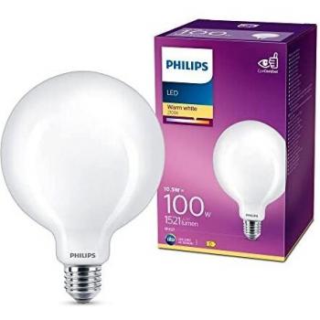 Philips Bombilla LED Globo E27 10,5 W 1.521 lm 2.700 K