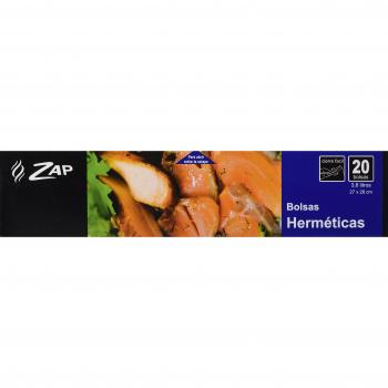 Zap Bolsas Herméticas Transparente - 20 unidades