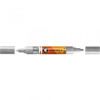 Marcador Acrílico Molotow One4All Twin Recargable 1.5 y 4 mm