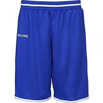 Pantalones Cortos Spalding Move Azul Royal/Blanco, Unisex Adulto, Talla XXXL