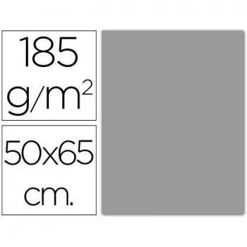 PACK 25 CARTULINAS IRIS 50X65 185G. GRIS PERLA