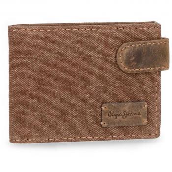 Pepe Jeans 7123362 Line Monedero, 11 cm, 0.09 Litros, Marrón