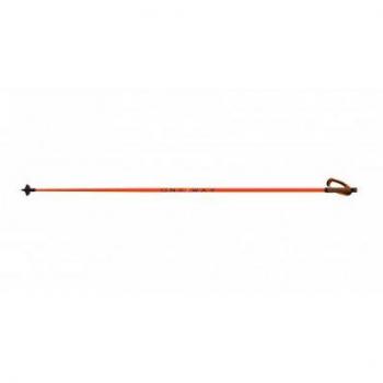 Bastones de esquí de fondo ONE WAY STORM 3 MAG (naranja) - Bastones ligeros y resistentes, fabricados en aluminio, con empuñadura ergonómica, correa ajustable y punta de tungsteno