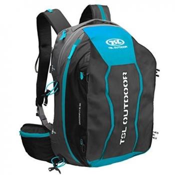 TSL Dragonfly 15-30L Adjustable Outdoor Backpack Black/Blue Unisex