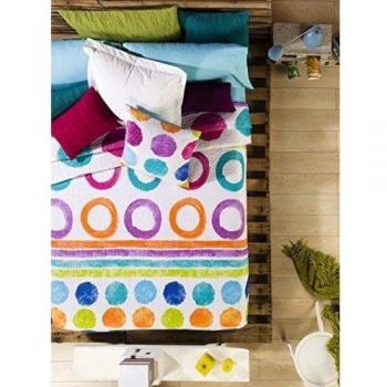 Manterol Casa Colcha bouti Acolchada Multicolor Cama 90