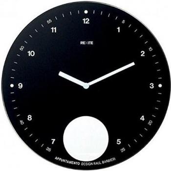 Pared 09880001 - Reloj de pared Negro 988.00.03