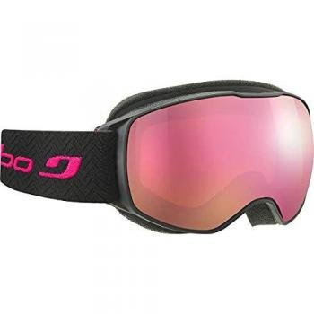 Máscara Julbo Echo negra y rosa con lente espejada Spectron 3 de policarbonato para niños