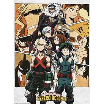 Póster My Hero Academia - Grupo (52x38 cm)
