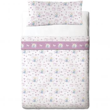 Disney Cenicienta - Juego de sábanas de 3 Piezas para Cama DE 90 cm