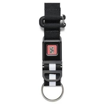 Llaveros Chrome Llavero Mini Buckle Negro - Llaveros, diseño mini buckle, color negro, material metálico, acabado brillante