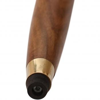 SouvNear caña - 94 cm bastón de madera con mango de latón