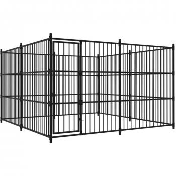 Outdoor Dog Kennel 300x300x185 cm