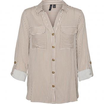Vero Moda Women's Long Sleeve Bumpy Blouse
