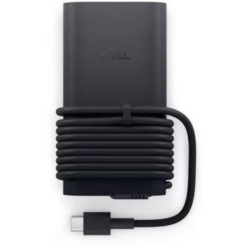 Cargador Dell USB-C 100W con Cable de Alimentación Interior Negro