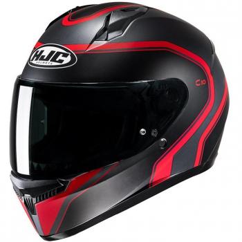 Casco Integral HJC C10 Elie Negro Rojo (2XS)