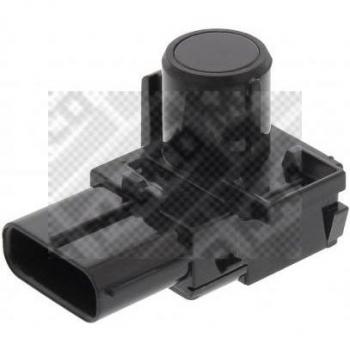Sensor de aparcamiento MAPCO 88501 - Sensor de estacionamiento, compatible con varios modelos de vehículos, incluye cuatro sensores ultrasónicos, indicador visual y acústico para facilitar el aparcamiento, fácil instalación y conexión