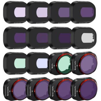 Freewell Mega Filter Kit - 16 Pack for DJI Mini 4 Pro (ND, ND/PL, CPL, UV, Snow Mist 1/4, Light Pollution Filters)