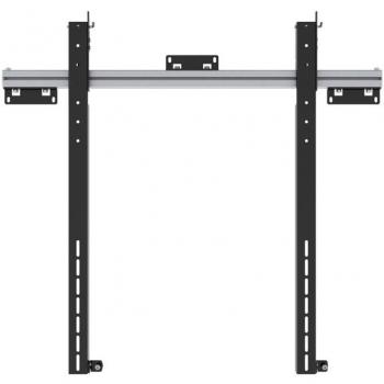 Soporte de Pared para Pantalla Plana Multi Display XL SMS, Aluminio Negro, VESA 900x900, Capacidad 150kg